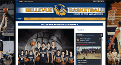 Desktop Screenshot of bellevuebasketball.com